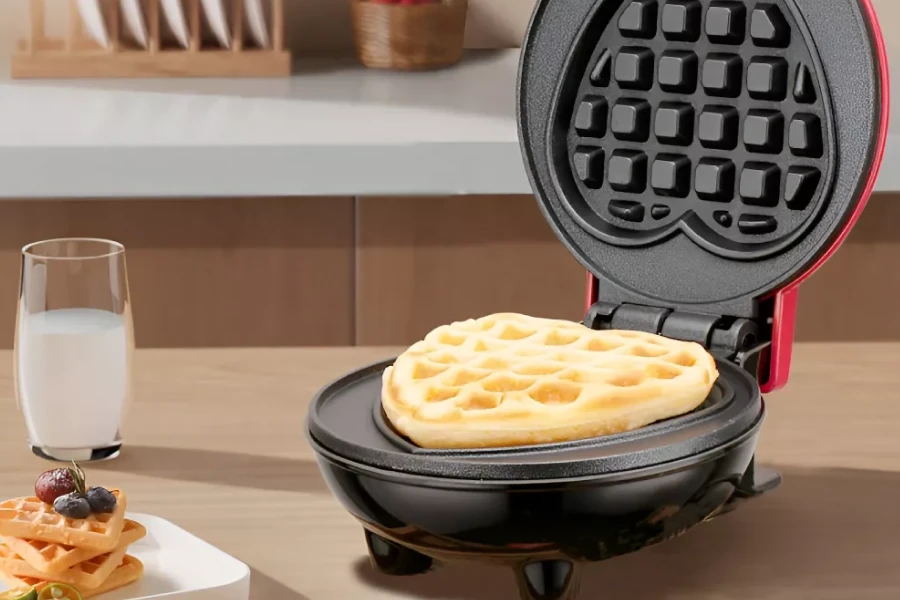 Mini Electric Waffle Maker