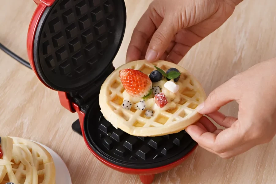 Non-stick Electric Waffle Maker
