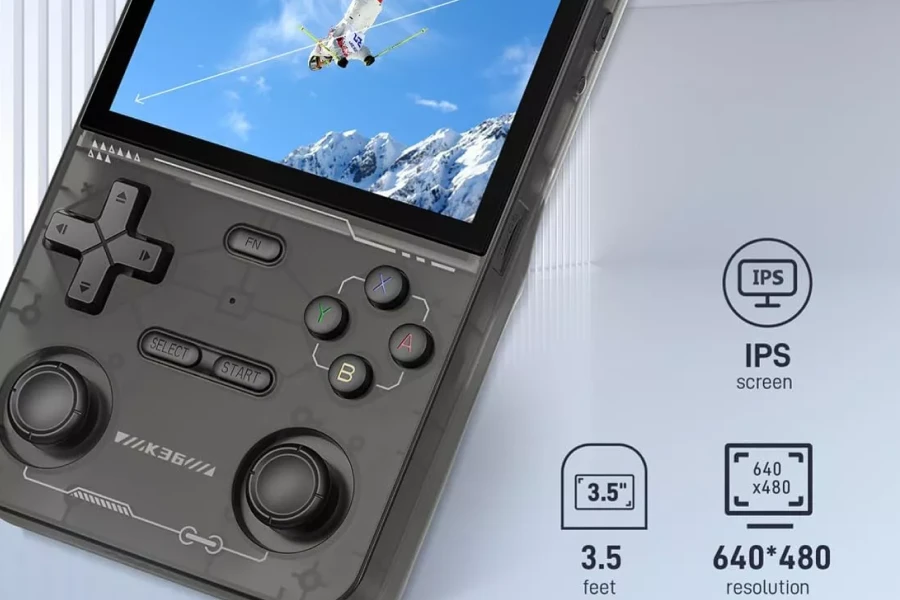 Retro Handheld Game Player