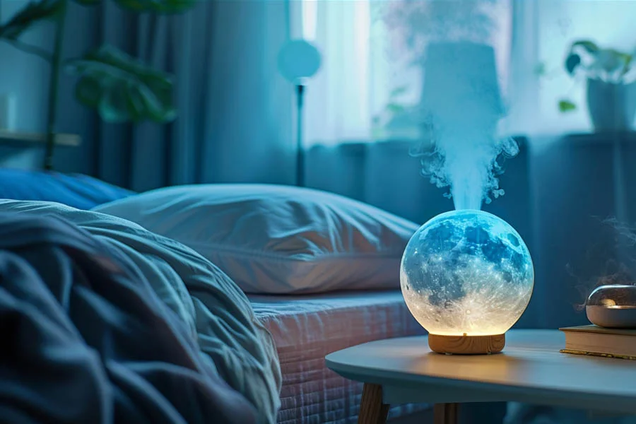 USB Moon Lamp Humidifier 