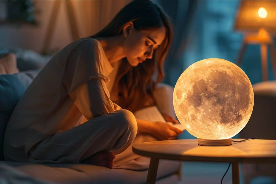 LED Moon Humidifier