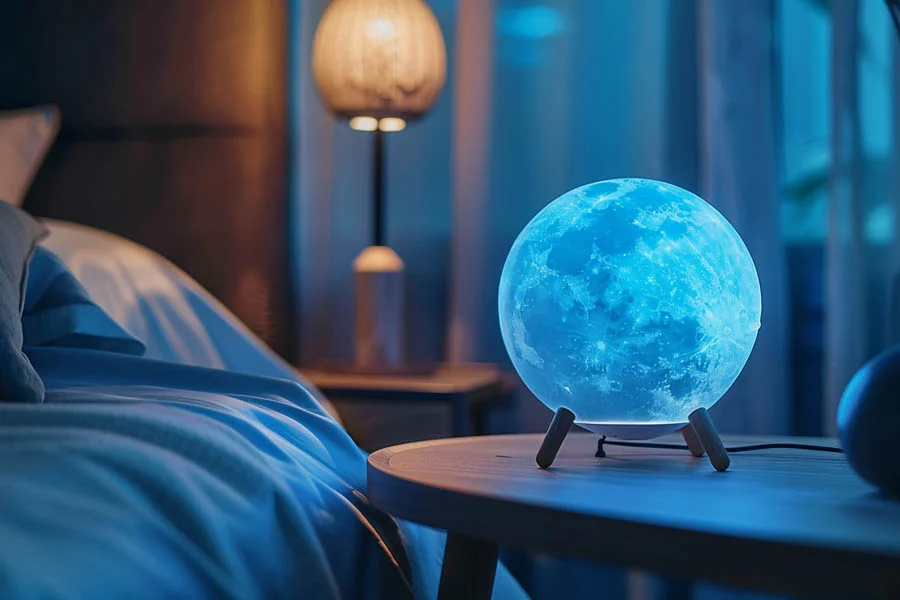 3D Moon Humidifier Lamp 